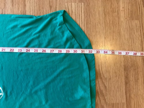 Victorias Secret Womens Short Sleeve Top Size S Green Oversized Gold Shiny Studs - Picture 7 of 8