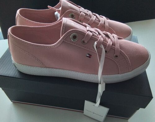 Tommy Hilfiger Damen Sneaker altrosa Gr. 37, neu, Essential Vulcanized
