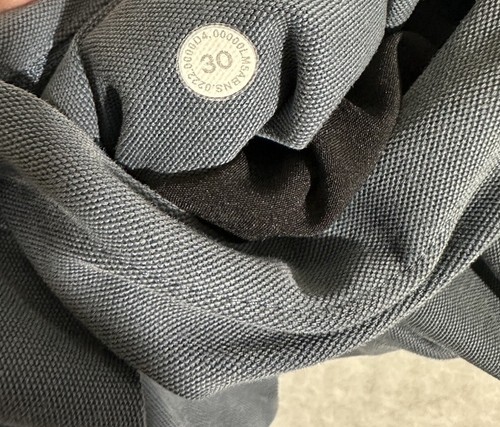 Lululemon Pants Mens 30 X 30 ABC 5 Pocket Dark Grey Flat Front Light Weight - Picture 2 of 11