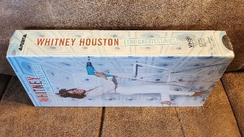 Whitney The Greatest Hits 1992 VHS Whitney Houston 80s 90s pop music videos NEW - Foto 5 di 7
