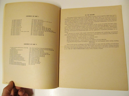 Phonics and Word-Analysis Skills Grade 1, Continental Press (1966), unused! - Picture 5 of 14