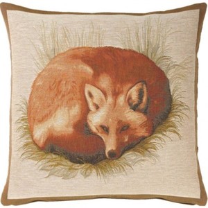 Details About Woven French Tapestry Pillow Cover Renard Fox 19 X Imported France Details About Woven French Tapestry Pillow Cover Renard Fox 19 X Imported France