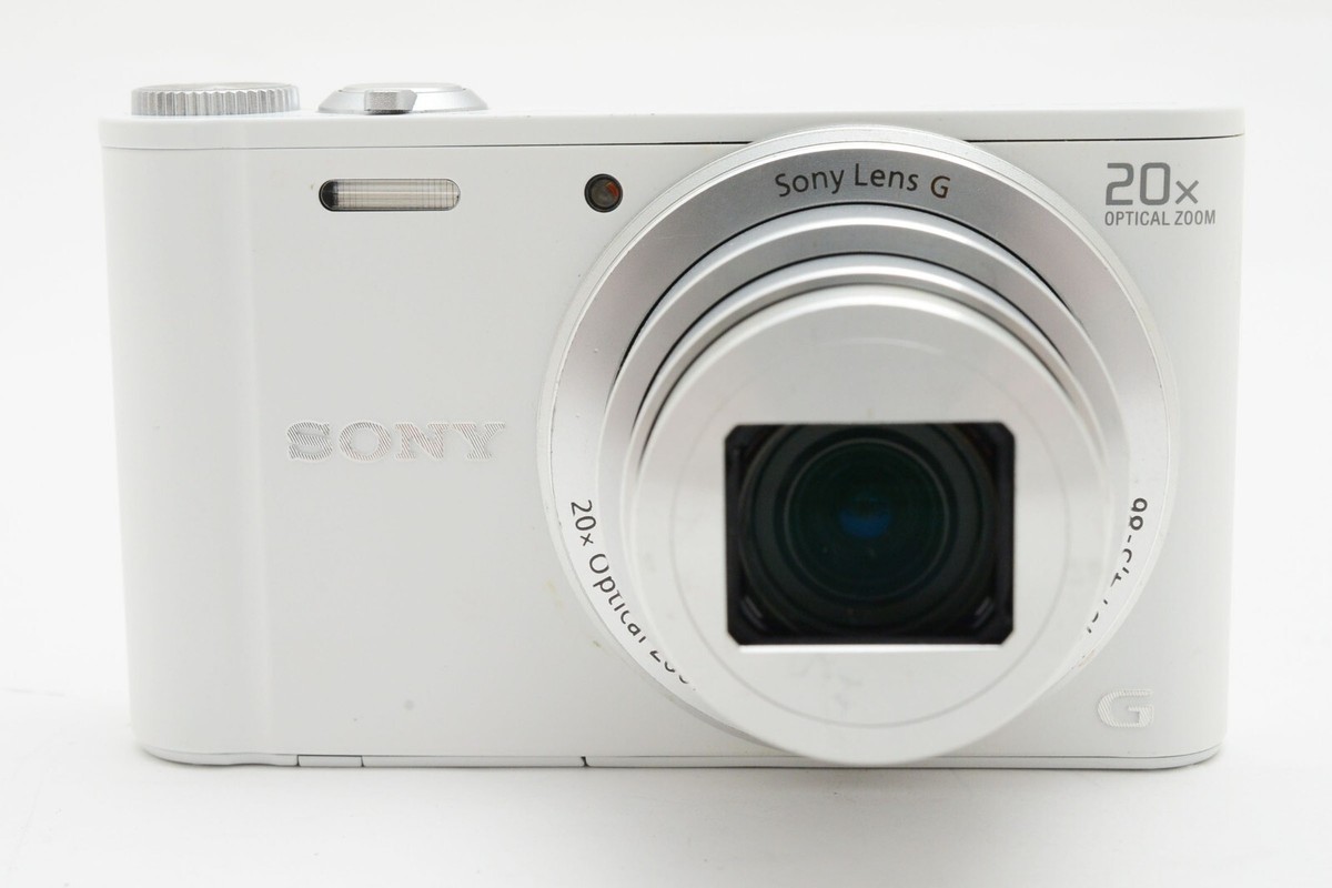極美品　SONY Cyber-shot DSC-WX300 ホワイト SONY Cyber-shot DSC-WX300 White Digital Camera [Exc++]