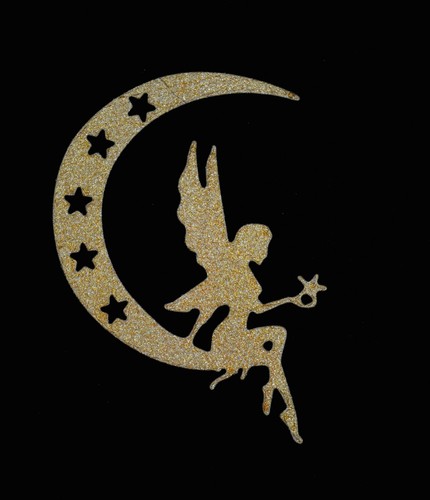 Fairy Sitting On The Moon Metal Cutting Die, Card Making Crafts **UK SELLER** C6 - Picture 4 of 5