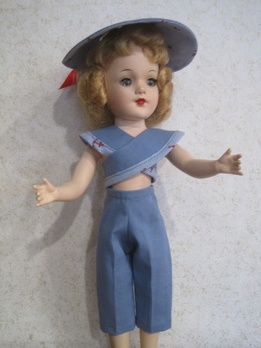 Strandspielset - Kleidung für Mary Hoyer und andere schlanke 14" Puppen - Bild 1 von 2