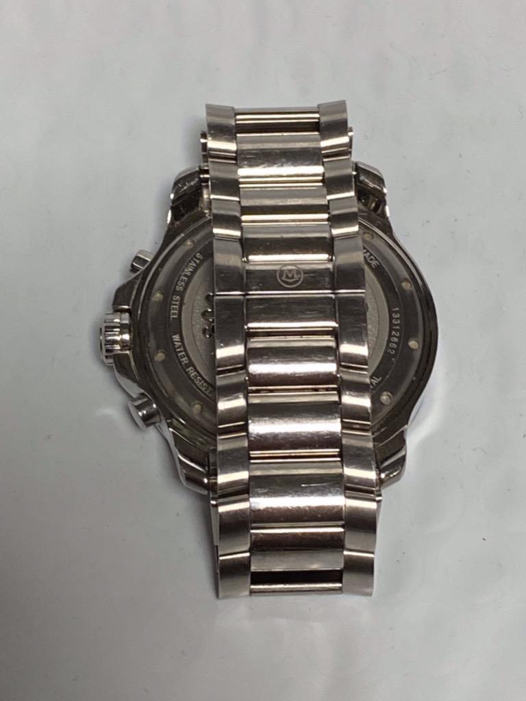 MOVADO SERIES 800 14.1.14.1195 BLACK DIAL STAINLESS STEEL 42mm