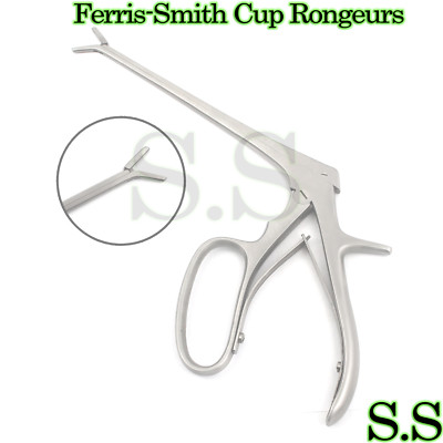 Ferris-Smith Cup Rongeurs 7 Pollici - Strumento Chirurgico Neurochirurgico 2x10mm - DDP, Nuovo