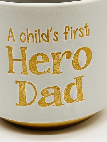 A Child’s First Hero Dad Spectrum Designz Mug 20 oz Father Coffee - Picture 2 of 9
