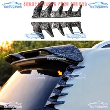 For Ford Edge 15-2024 Forging Pattern Rear Side Spoiler Tail Trunk Lip Wing Bar