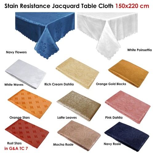 Mantel Jacquard Surtido Resistente a Manchas 150 x 220 cm - Imagen 2 de 14