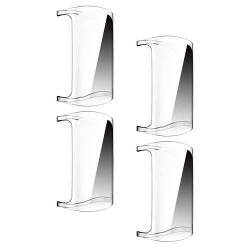 4 Pcs Electroplating Watch Protective Cover Clear Protector Portable - Photo 8 sur 12