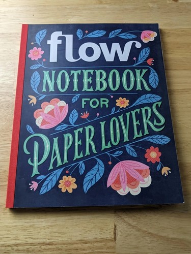Flow Magazine Notebook for Paper Lovers EMPTY Pages ~11x9 Inches mar23 - Picture 18 of 20