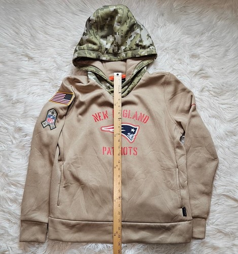 NEW ENGLAND PATRIOTS 2019 Nike Salute To Service Hoodie Herren Medium Spot See - Bild 7 von 8