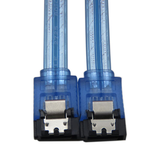 SATA Cable III 6Gbps 1/4/6 Sata 7 Pin with Locking Latch HDD SSD CD Writer - Picture 9 of 17