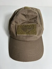 CONDOR Tactical Mesh Hat Cap TMC-019 Adjustable One Size, Tan