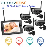 Outdoor Digital Wireless Dvr 2/3/4 Camera 7 Lcd Monitor Cctv Security System Uk Outdoor Digital Wireless Dvr 2/3/4 Camera 7 Lcd Monitor Cctv Security System Uk