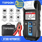 2025 12V Mechanics Car Truck Repair Battery Load Tester Analyzer Topdon Bt100