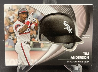 2022 Topps Update Tim Anderson Commemorative Batting Helmet Relic | eBay