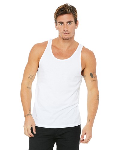 Bella + Canvas Unisex 100% Combed & Ringspun Cotton Jersey Tank Tee 3480 XS-2XL - Picture 40 of 43