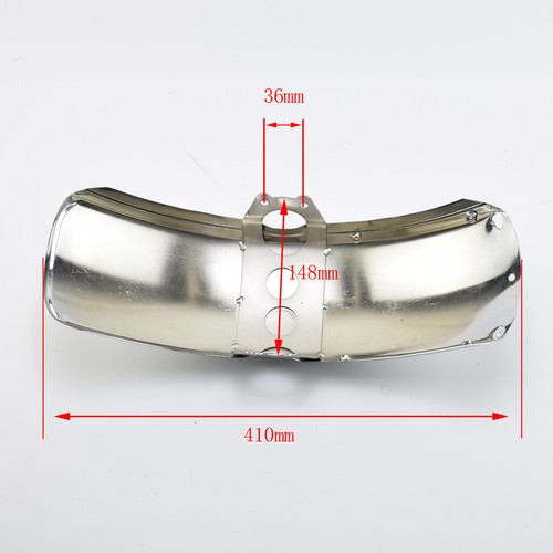 Guardabarros Charley Cromado F&Riron para HONDA TRAIL DAX CT70 JC70 ST50 70 - Imagen 2 de 11