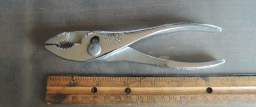 ALICATES ARTICULADOS DESLIZANTES WILLIAMS PL-6 6-1/2" VINTAGE, HECHOS EN EE. UU. - Imagen 2 de 11