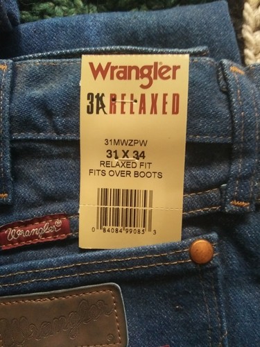 3 Pairs of Wrangler 31MWZPW Cowboy Cut Relaxed Fit Jean Size 31x34 - Bild 3 von 3