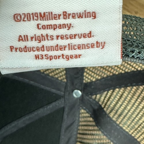 Sombrero ajustable de malla a presión Miller High Life Truckers - Imagen 10 de 10