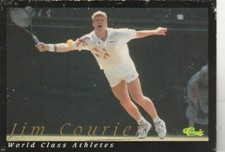 FREE SHIPPING-FAIR-1992  World Class Athletes #46 Jim Courier MultiSport 