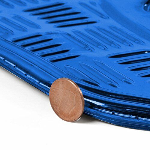 BDK Universal Fit 4-Piece Metallic Design Car Floor Mat - Assorted Colors - Picture 24 of 50