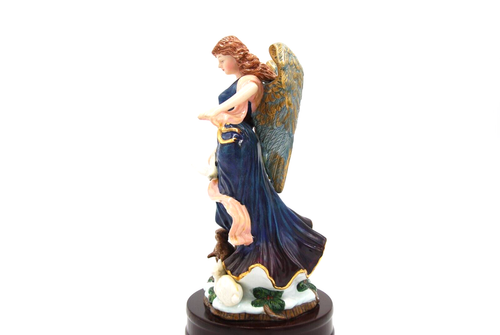 "Porzellanengel Musikstatue ""Hark der Herold Angel singt" - Bild 4 von 10