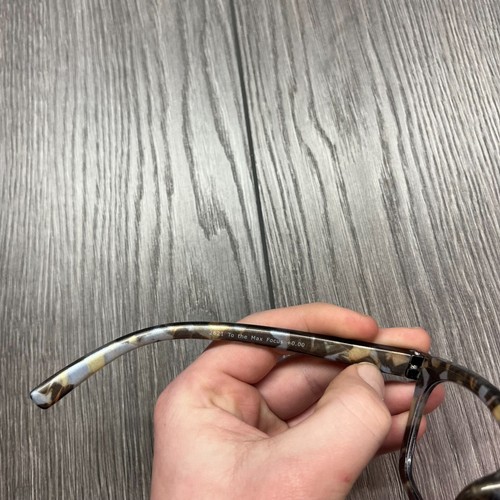 Peepers To The Max Focus 2621 Violet Tortoise Progressive Reading Glasses +0.00 - Picture 3 of 4