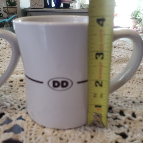 3 Dunkin Donuts Coffee Mug 2010 Blue Donut Man 1960's Mascot Dunkie 2011 DD - Picture 5 of 21