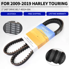 140T 1" Rear Drive Belt for 2009-2019 Harley Davidson Touring 40024-09A 12040114