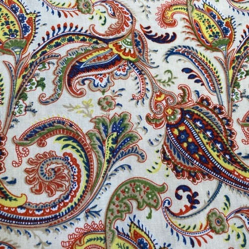 PHIX Hemd Herren XL Extra Large Weiß Paisley Langarm Knopfleiste Baumwolle - Bild 6 von 15