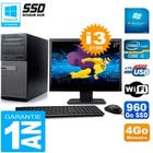 PC tour DELL 7010 Bildschirm 27 " Core I3-2120 RAM 4Go Scheibe 960 GB SSD Wifi