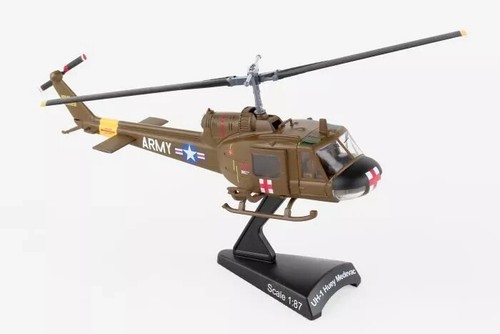 Daron DIE CAST ÉCHELLE 1:87 armée américaine Medivac UH-1 Huey #5601-2 ~ NEUF dans sa boîte - Photo 1 sur 1