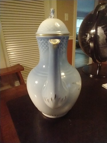 Cafetera vintage Bing Grondahl Copenhague Dinamarca gaviota B&G 301 EXC - Imagen 5 de 6