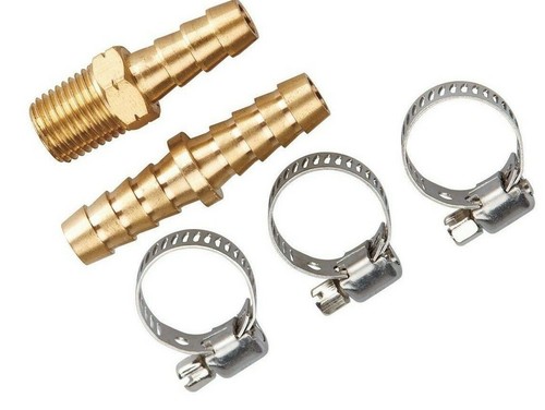 Kit Riparazione Tubo Aria 3/8'' - 5 Pz/Riparazione Danni Tubo nel Medio o nella Fine - Foto 2 di 4