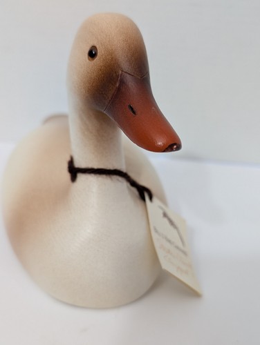 Pollito cisne (Cygnet) tallado a mano 1990 por Bill Schnur | Firmado Bill’s Bird... - Imagen 4 de 10