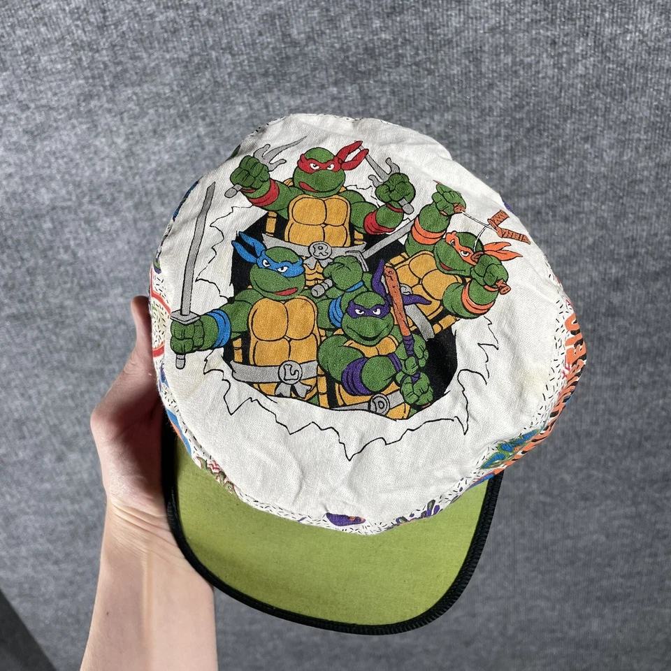 Sombrero Gorra Vintage Años 80 90 Tortugas Ninja Jóvenes Pintores TMNT Original Raro Foto 3 de 4