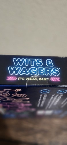 Wits & Wagers It’s Vegas Baby! Award Winning Party Game Mattel - Box Has Damage - Picture 4 of 5