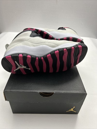 Air Jordan 10 Retro White/Pink (487211-008) Kid's Size 6.5Y - Picture 7 of 7