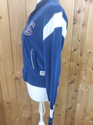 Chicago White Sox 1917 Retro Throwback Logo Velvet Zipped Jacket S Cooperstown - Picture 5 of 9