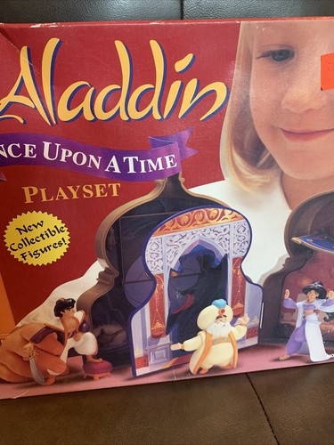 Vintage Disney Aladdin Once Upon A Time Spielset von Mattel - Sultan Set RAR - Bild 5 von 9