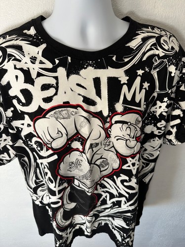 Camiseta Popeye The Sailor Man Para Hombres 2XL Estampada Gráfica Dibujos Animados - Imagen 5 de 9