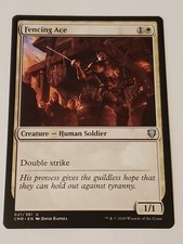 Fencing Ace Commander Legends Mtg Card Mint Condition 