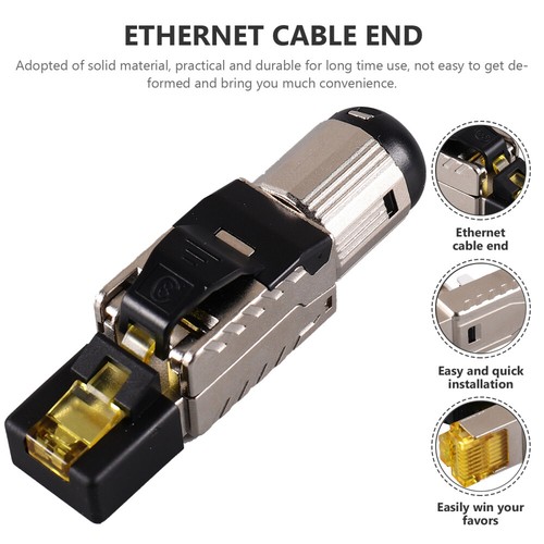 Netzwerk Druckfreier Modularer Kristallkopf RJ45cat6a/7/8 10G - 第 7/12 張圖片