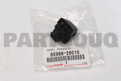 RT 65988 6598826010 Genuine Toyota HOOK, SUNSHADE 65988-26010 | eBay