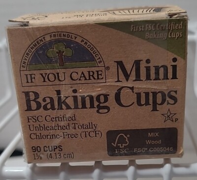 If You Care Baking Cups Mini Unbleached Totally Chlorine Free