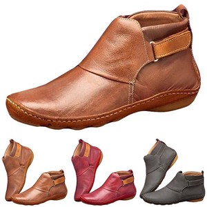 flat heel boots ladies